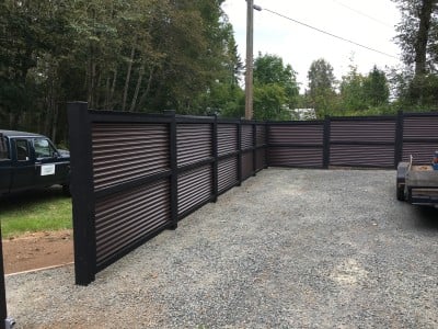 Metal Fences, Corrugated Metal Panels For Fence